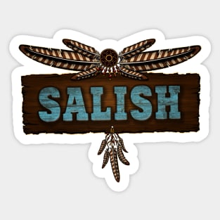 Salish People Sticker